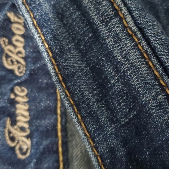 Sutter's jeans women's size 28 size 6 blue 1848 Annie boot Distressed - Picture 16 of 16